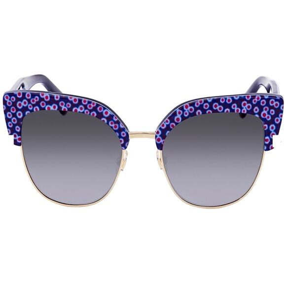 KATE SPADE WOMEN'S AVIATOR SUNGLASSES 53MM AZURE "KARRIS" - Picture 2 of 4